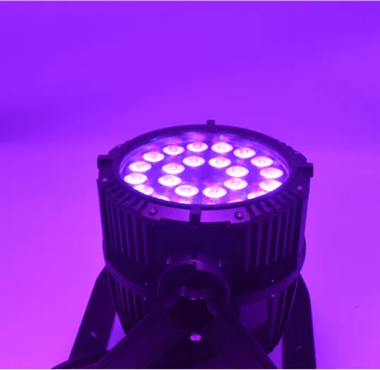 24 four-in-one full-color waterproof LED par lights detail image 1