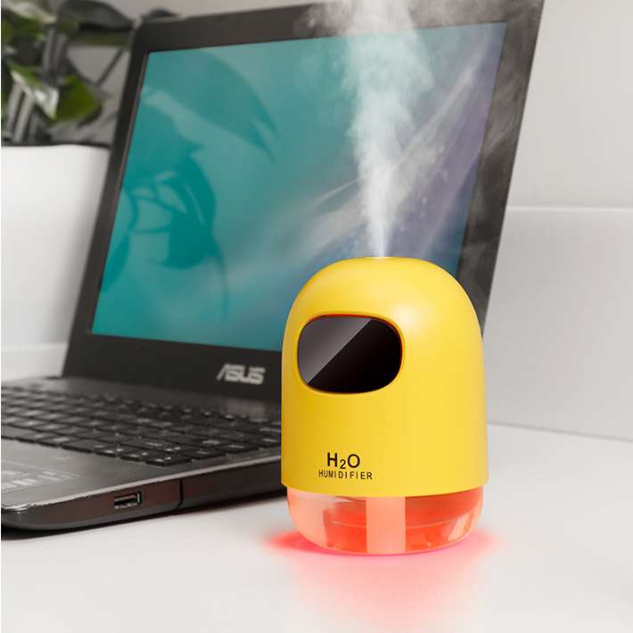 2021 nuevo humidificador de punto pequeño USB mini creativo aromaterapia escritorio humidificador de coche atmósfera luz de la noche details Picture