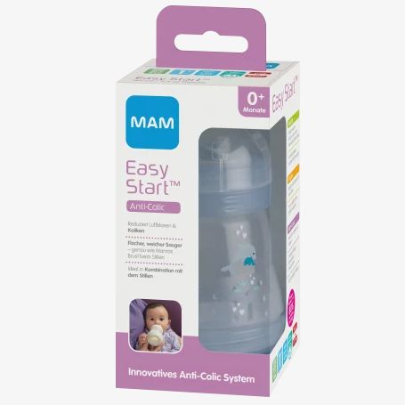 MAM 美安萌 Easy Start 防胀气奶瓶 新生儿 160ml