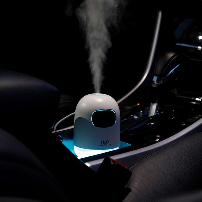 2021 nuevo humidificador de punto pequeño USB mini creativo aromaterapia escritorio humidificador de coche atmósfera luz de la noche Application Scenario