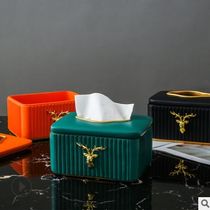 Paper napkin box hotel resin box decoration