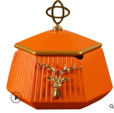 防飞灰小号客厅家用茶几烟缸详情图3