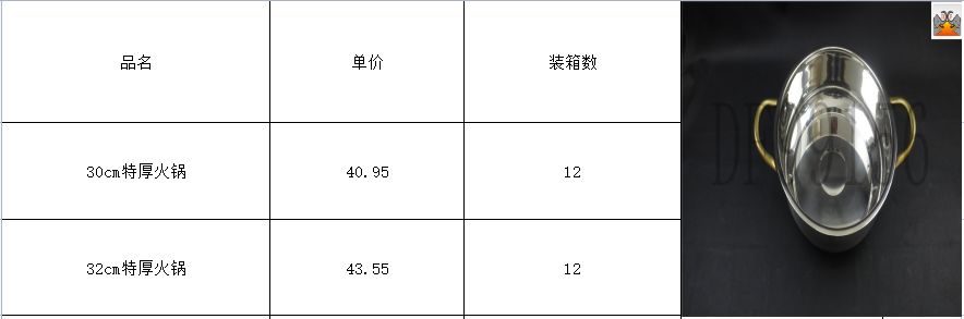 DF99156 Hot Pot Stainless Steel Soup Pot Kitchen Hotel supplies DF Trading House detail image 6