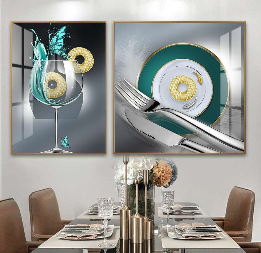 铝合金晶瓷晶贝现代餐厅画4️⃣详情图5