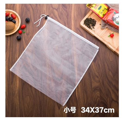 煮茶袋过滤袋可重复尼龙网纱专用煮茶袋子奶茶纱布豆浆葡萄酒中药.