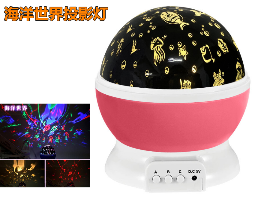 Unicorn Projection Light Usb Star Projection Light Atmosphere Light Christmas Romantic Projection Light Gift Light Application Scenario