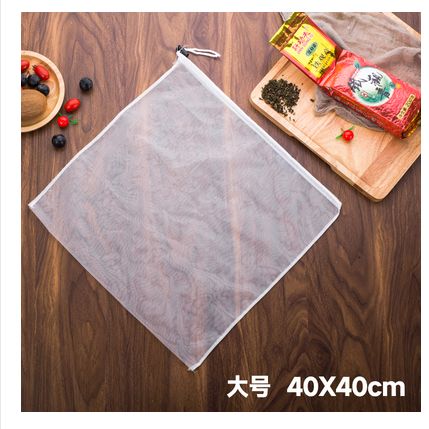 Tea brewing bags, filter bags, reusable nylon mesh, special tea brewing bags, milk tea gauze, soy milk, wine, Chinese medicine