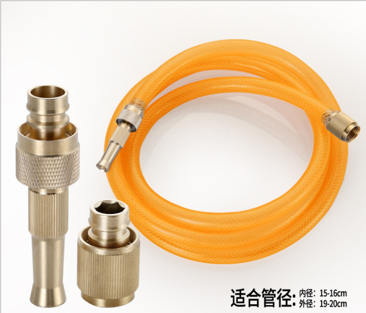网红水管铜接头洗车水枪详情图3