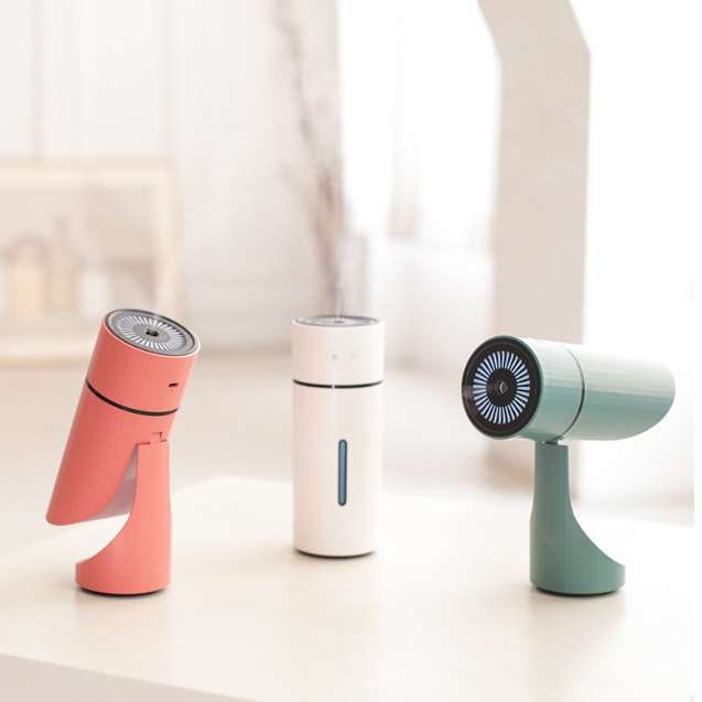 USB portátil jane le humidificador recargable escritorio interior inclinable fuera de la niebla para la hidratación Application Scenario