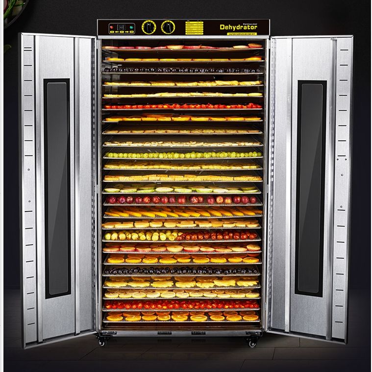 Fruit dryer Air dryer Food and vegetables commercial drying box Large mushroom bacon sausage dehydrator thumbnail