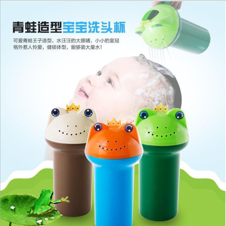 Baby shampoo cup shower head