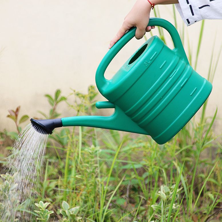 塑料洒水壶大容量长嘴加厚淋花喷壶种菜吹塑浇水壶花洒园林工具