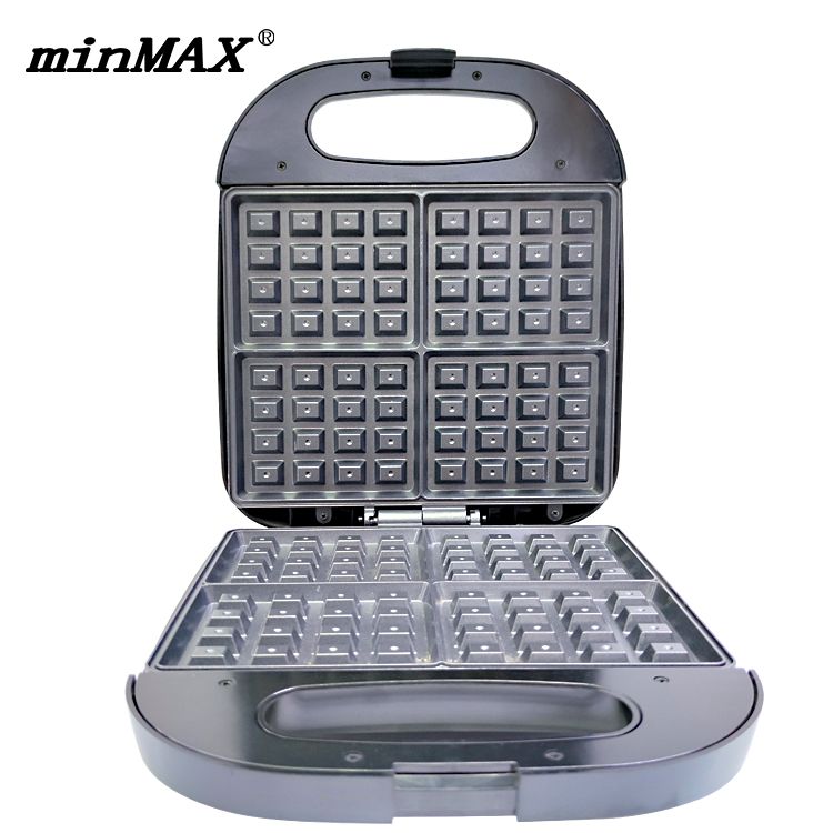 minMAX waffle machine 255F hogar comida ligera transfronteriza calefacción y cuspir conductor 3 en 1 máquina de sándwich de carne a la parrilla comercio exterior details Picture
