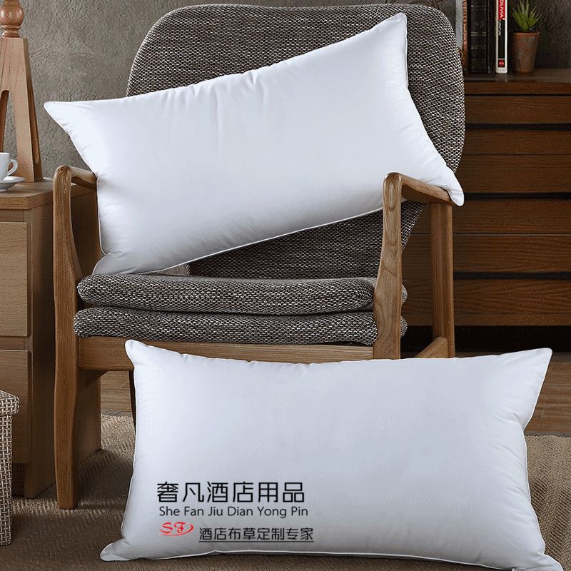 Shefan Hotel Supplies Genuine down pillow core, health pillow, hotel room pillow core Application Scenario