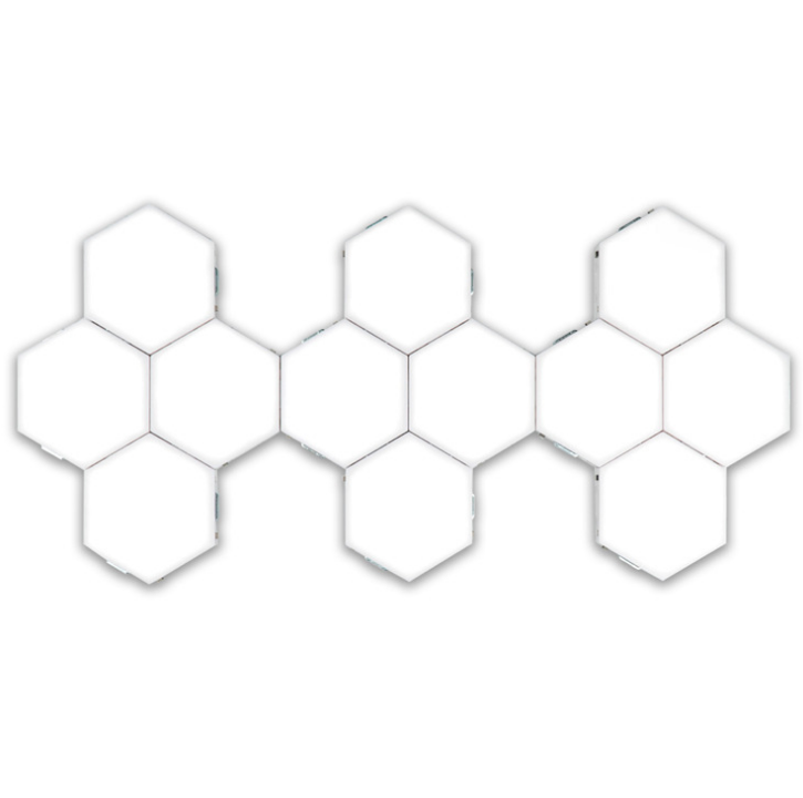 Creative hexagonal indoor wall lamps, honeycomb lamps, quantum lamps detail image 1