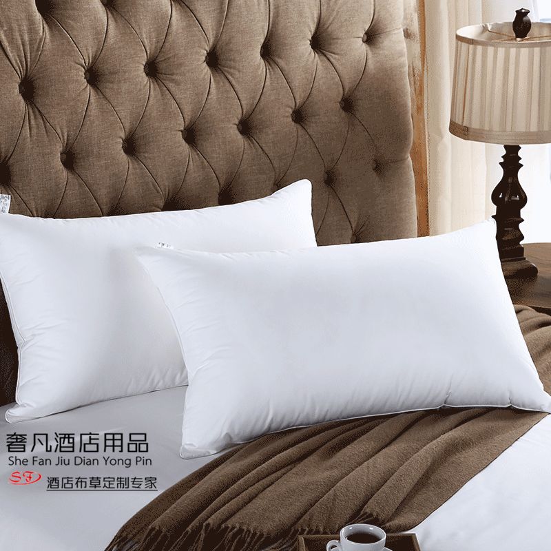 Shefan Hotel Supplies Genuine down pillow core, health pillow, hotel room pillow core details Picture