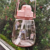 Creative girls sports water bottle