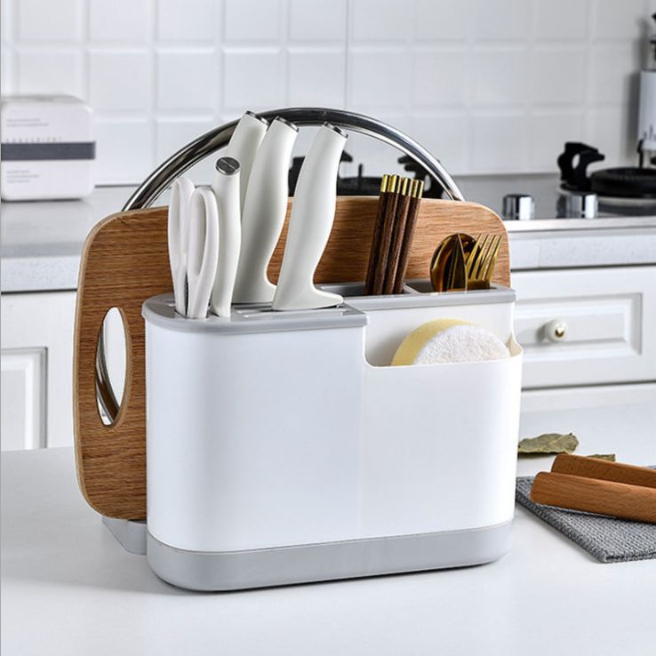 Kitchen utensil rack