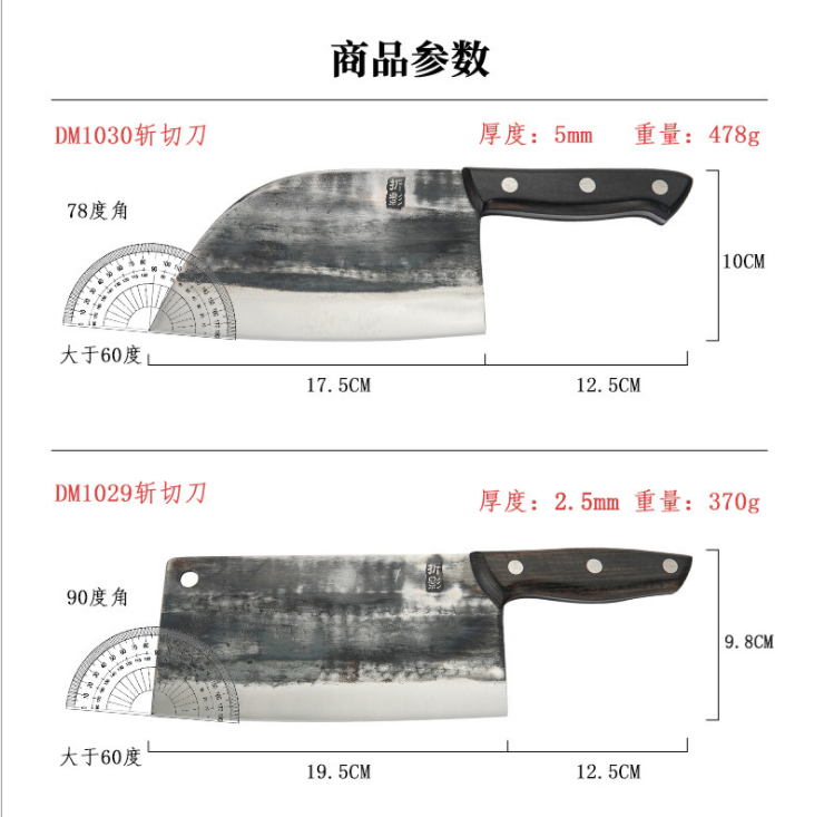 厨师专用切菜刀详情图1