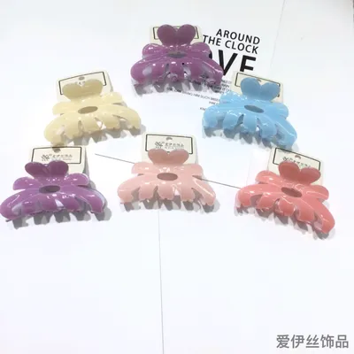 Korean version of the new fashion crab grip in the adult shark clip spring and summer temperament hairpin thumbnail
