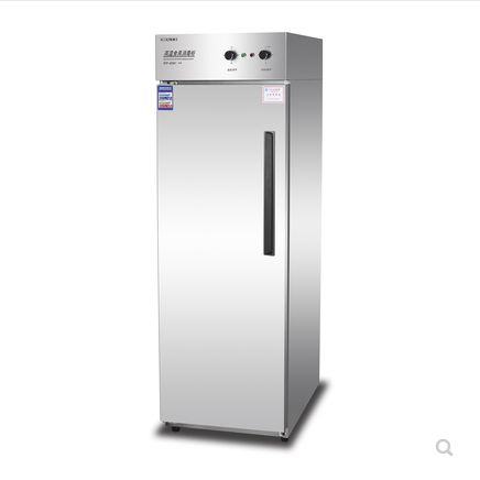 RTP-400A1商用单门不锈钢消毒柜饭店食堂酒店高温餐具消毒柜