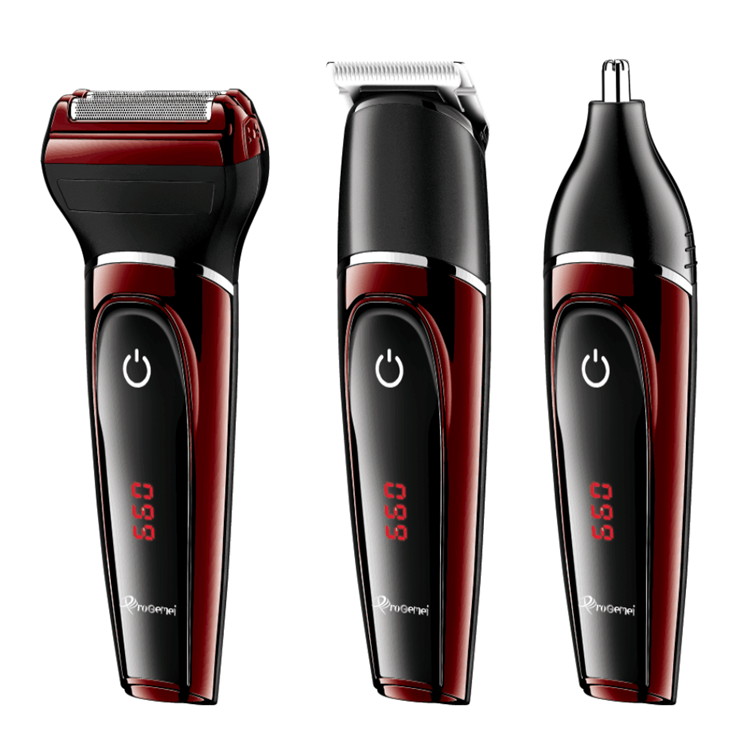 The GMEI GM-565 multi-functional electric hairdresser, shaving and nose trimming all-in-one machine, LED display hairdresser and nose hair remover detail image 2