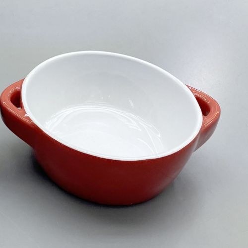 Ceramic Baking Pan Red