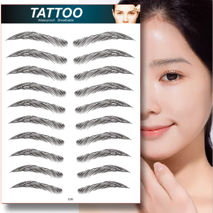 现货眉形贴 化妆懒人神器厂家直销