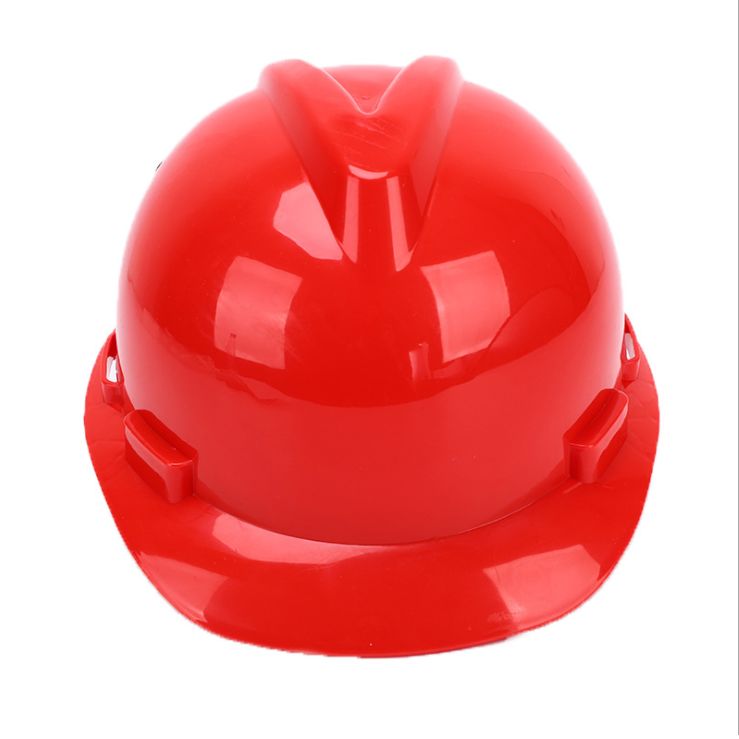 厂家直供工地高强度轻量便宜v型工程安全帽工地施工防砸安全头盔005详情图4