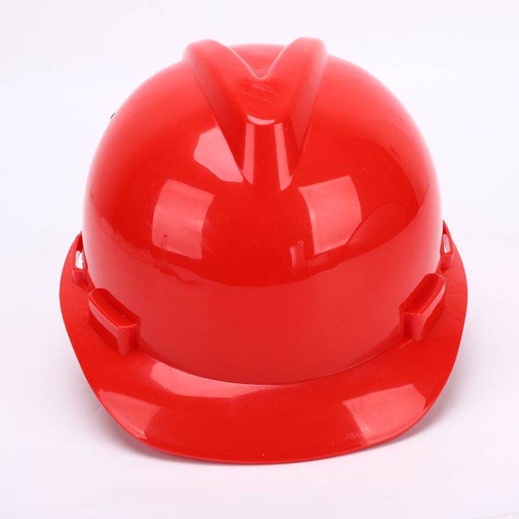 厂家直供工地高强度轻量便宜v型工程安全帽工地施工防砸安全头盔005详情图2