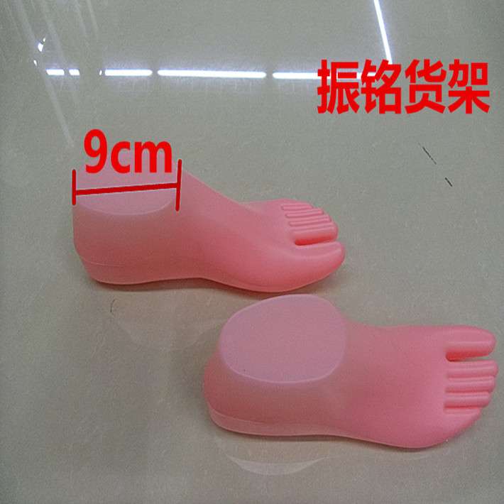 有底鞋撑女短脚模细节图