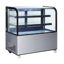 400L立式冷藏展示柜商用商用台式带轮冷 藏柜食品保鲜柜
