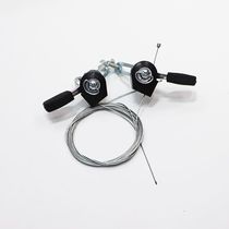 Aluminum dial + wire tube non-positioning dial controller suitable for 18-21 speed installation diameter: φ22.2mm