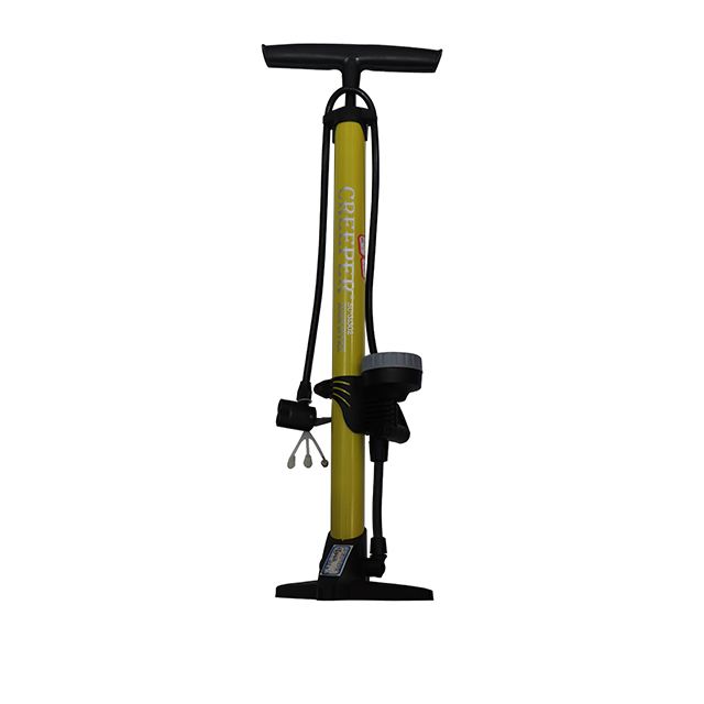 Maximum air pressure 110PSI/8BAR • Anti-slip plastic base • Multi-functional air nozzle • floor-standing steel pipe air pump