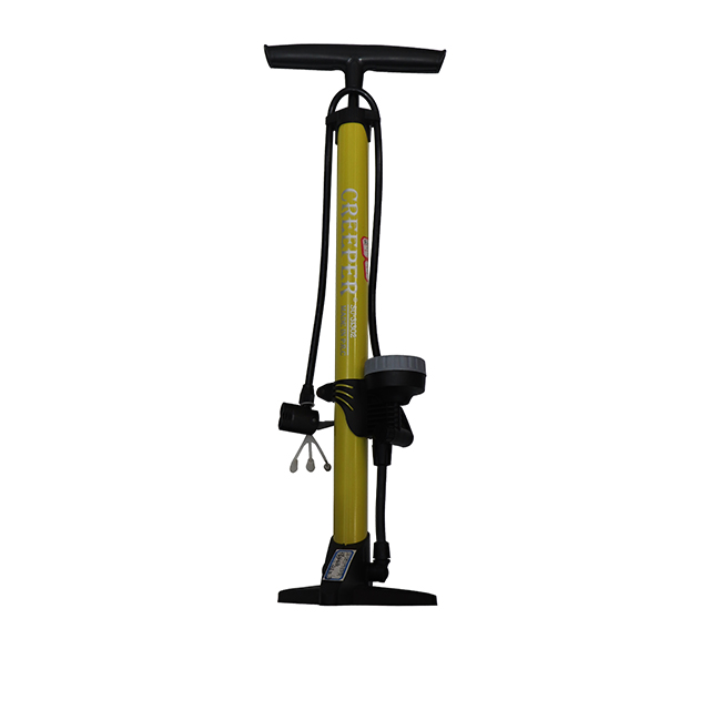Maximum air pressure 110PSI/8BAR • Anti-slip plastic base • Multi-functional air nozzle • floor-standing steel pipe air pump detail image 4