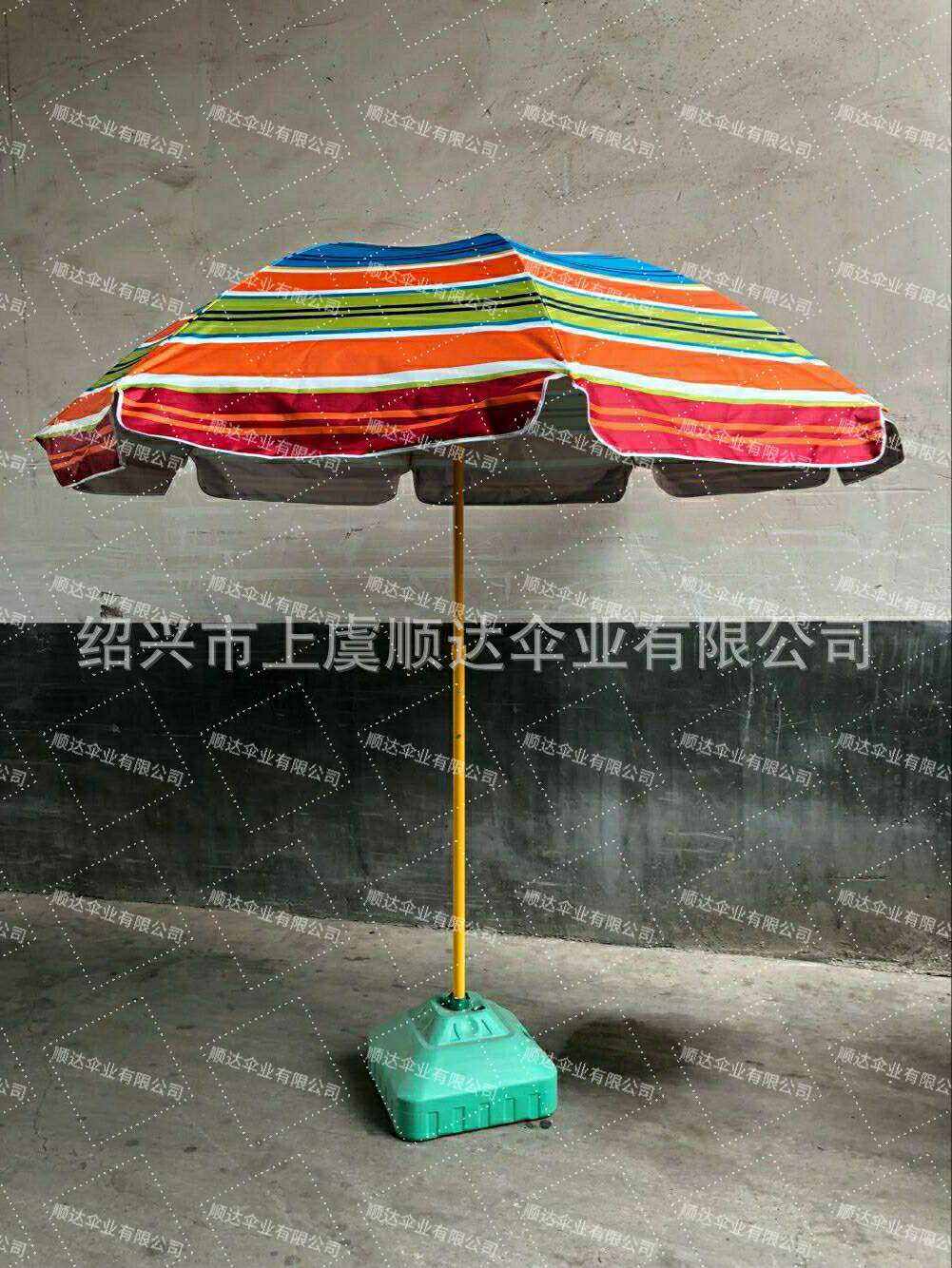 SD umbrella factory direct export Oxford fabric printed sun umbrellas to Europe detail image 3