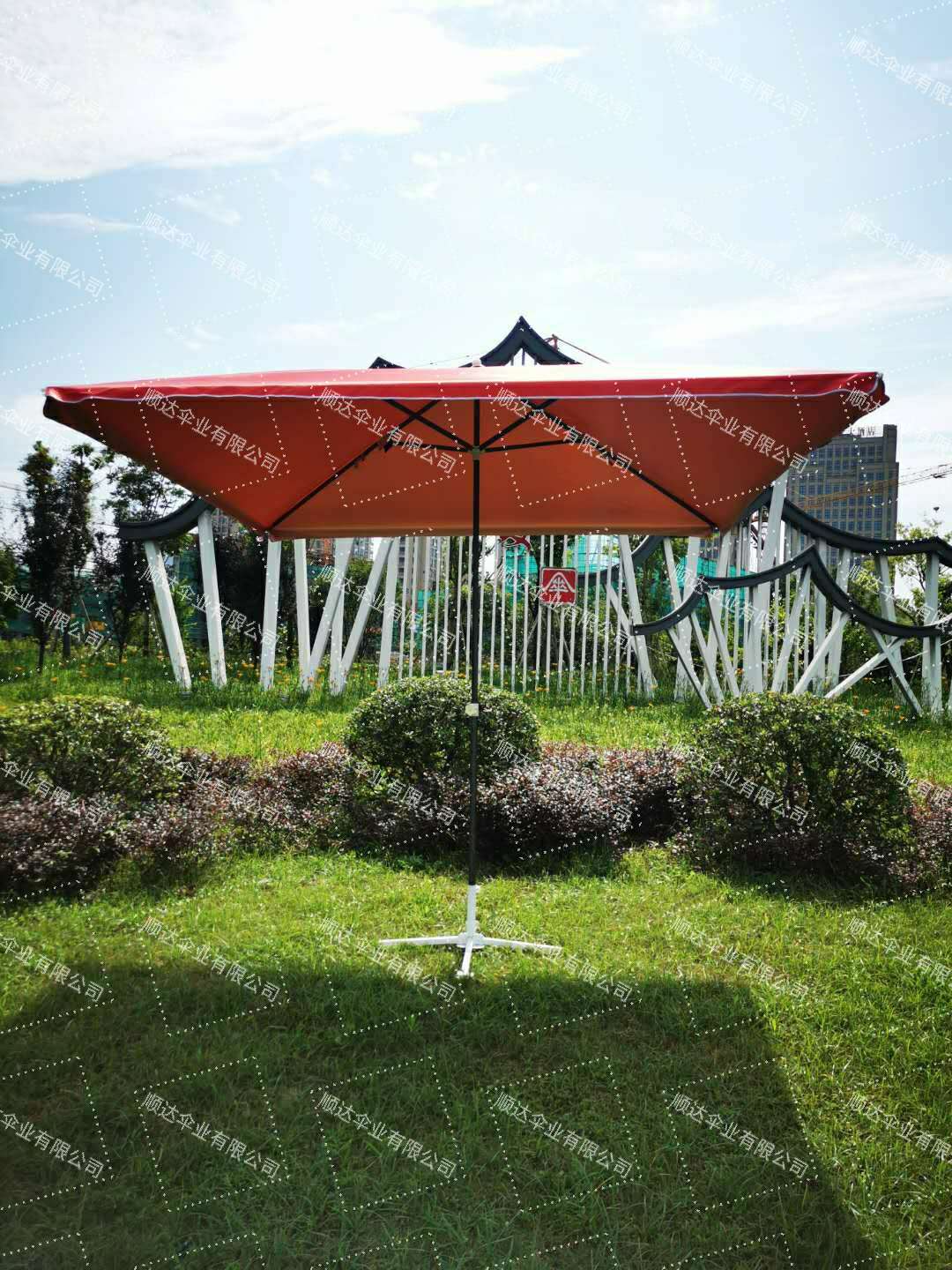Factory direct sales of outdoor sunshades, street umbrellas, square sun umbrellas, large square umbrellas, and 3-meter street umbrellas detail image 2