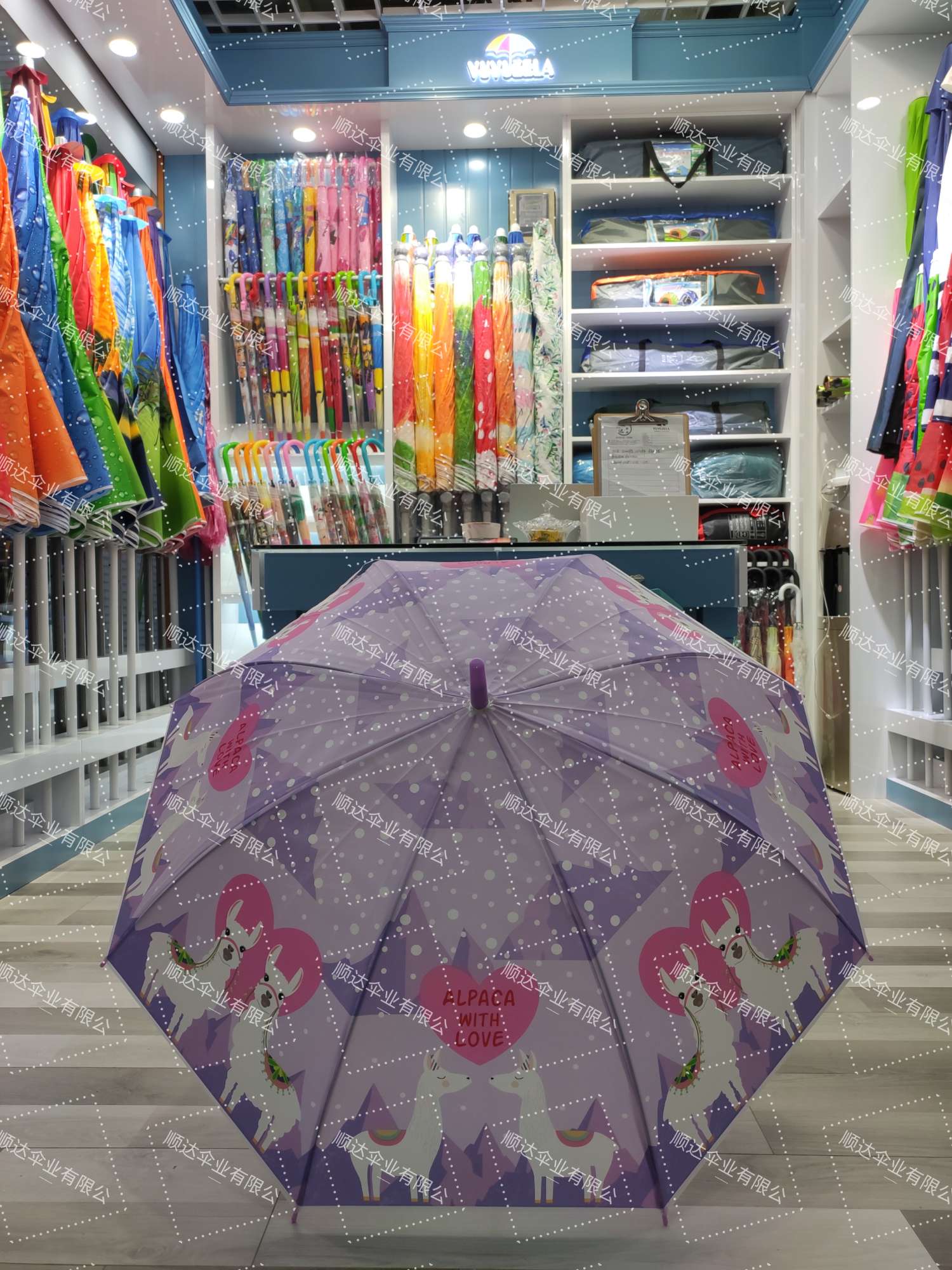 SD umbrella exports thickened eco-friendly umbrellas for various animals to Europe detail image 3