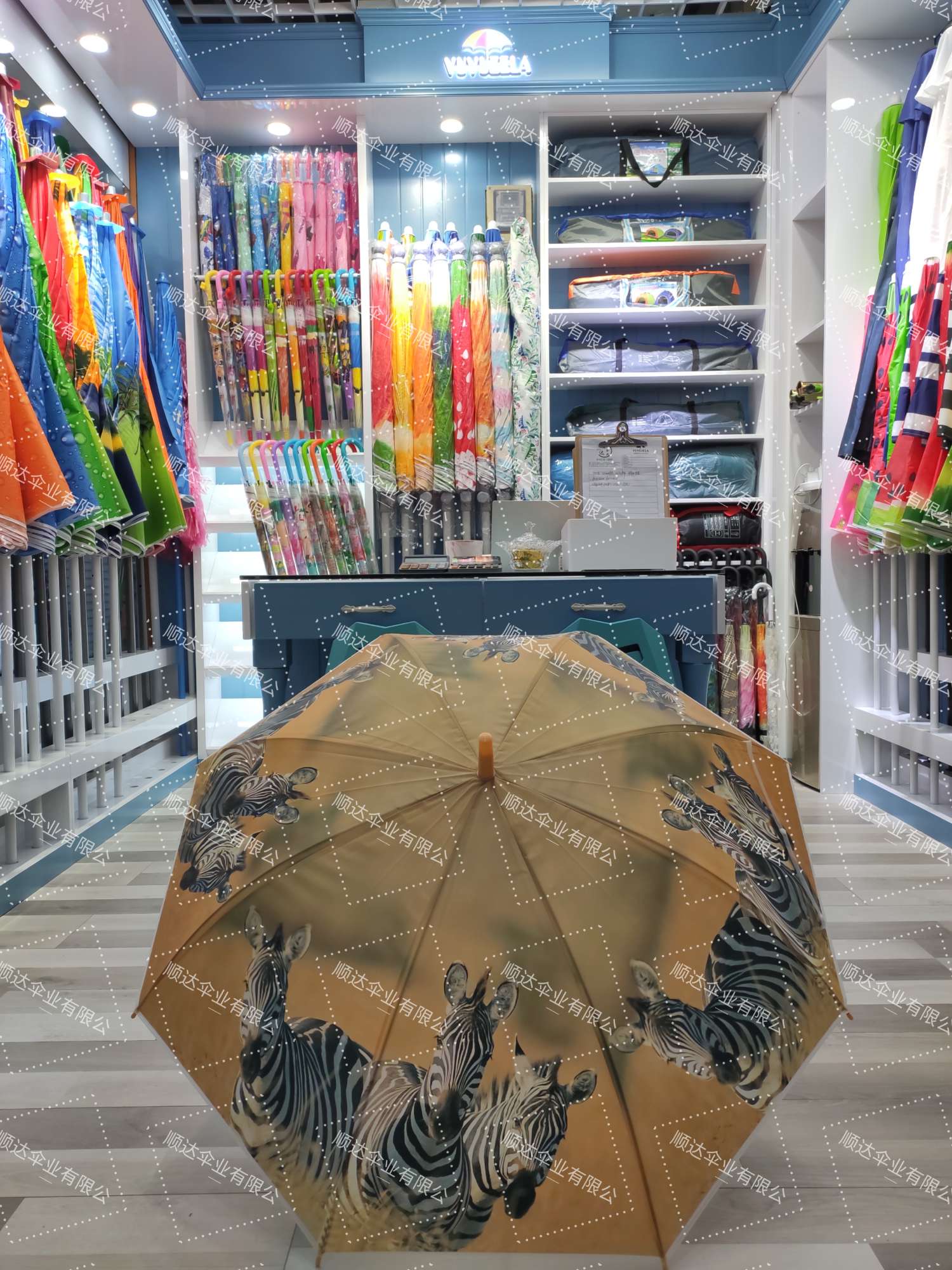 SD umbrella exports thickened eco-friendly umbrellas for various animals to Europe detail image 4