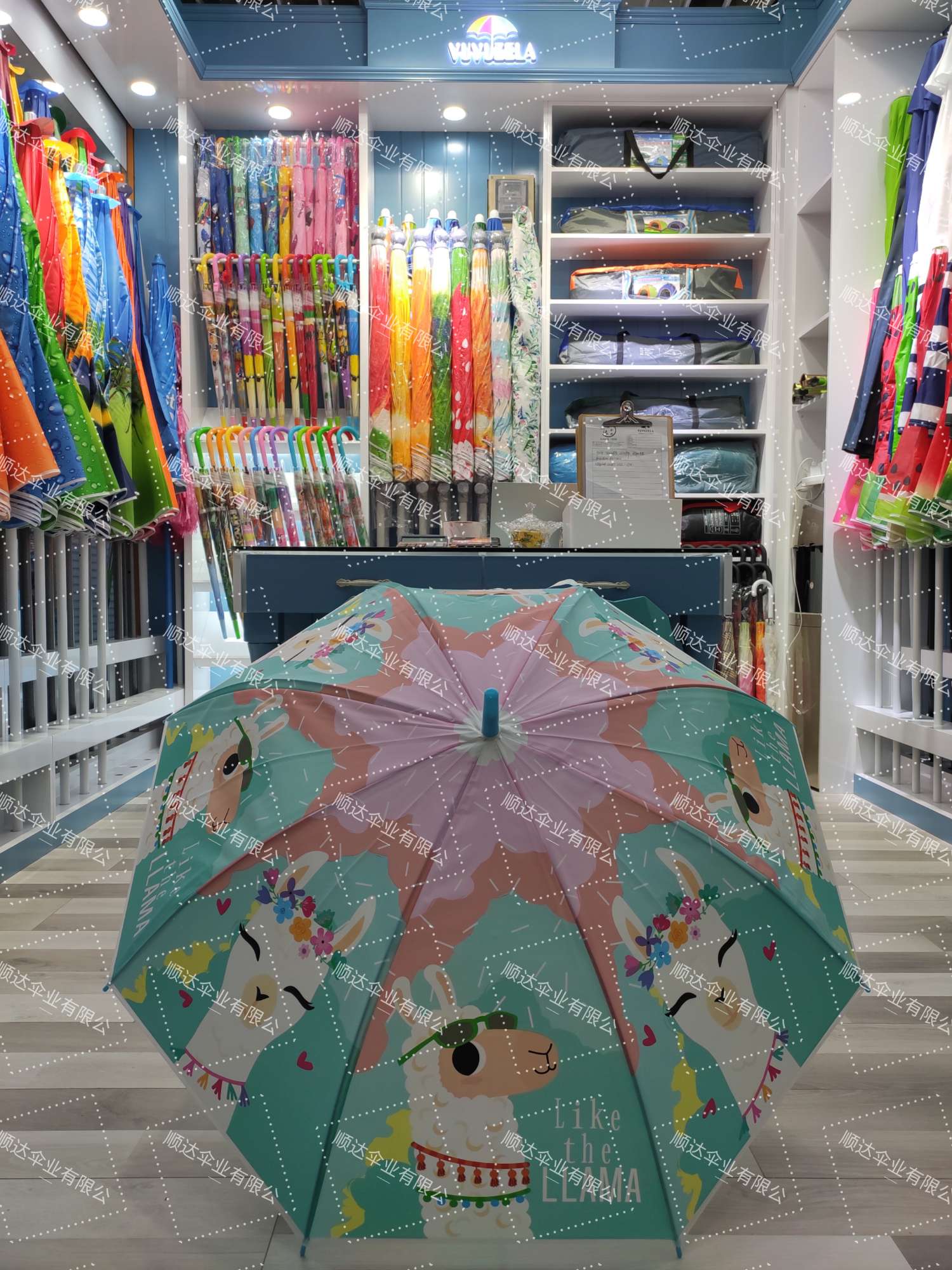 SD umbrella exports thickened eco-friendly umbrellas for various animals to Europe detail image 1