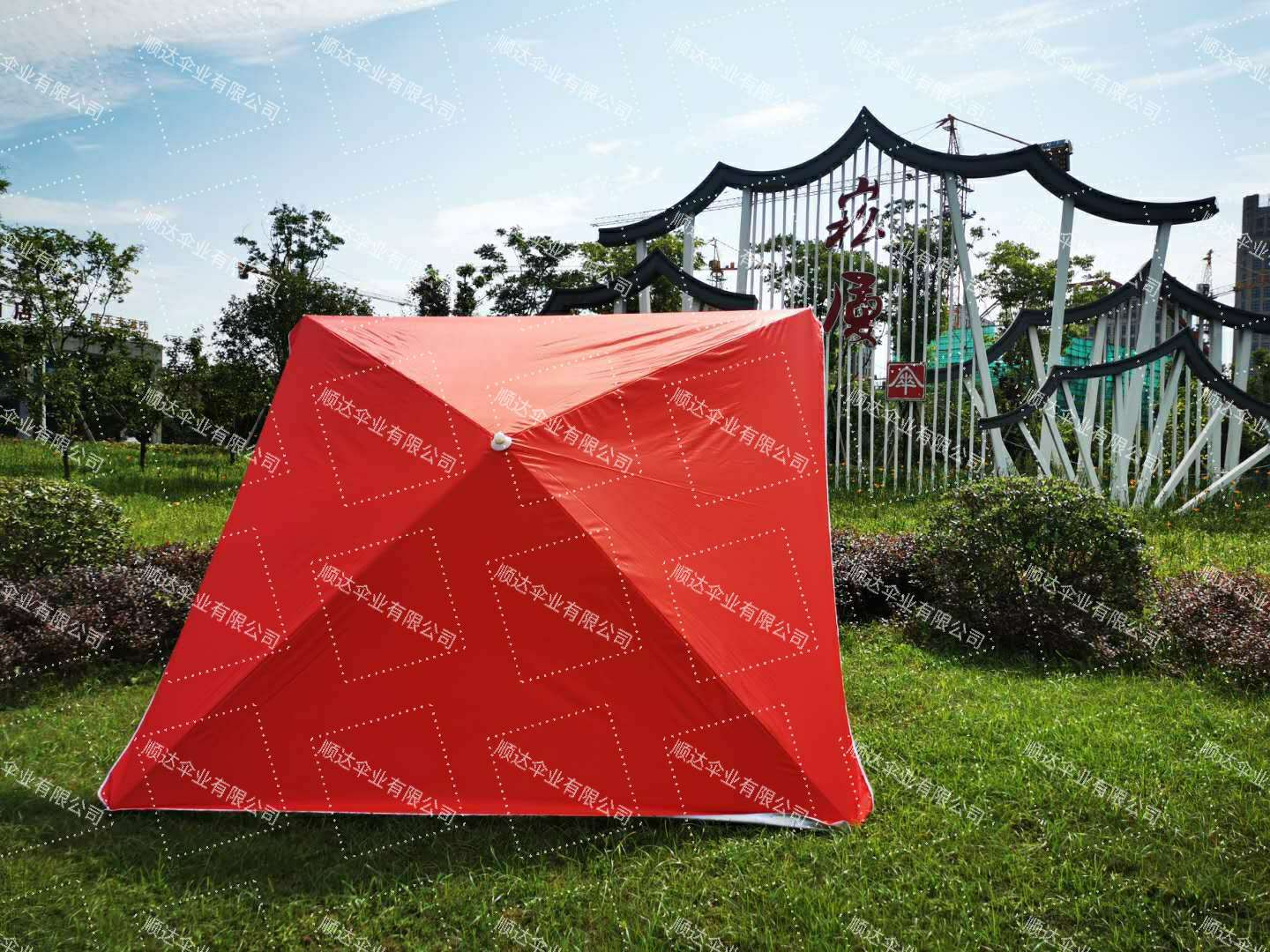 Factory direct sales of outdoor sunshades, street umbrellas, square sun umbrellas, large square umbrellas, and 3-meter street umbrellas detail image 1