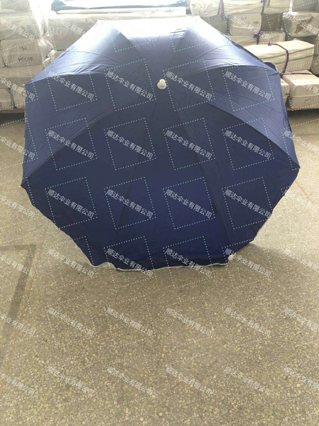 Factory direct sales of silver gel sun protection outdoor large umbrellas, sunshades, sun umbrellas, special for street vendors, large quantities in stock details Picture