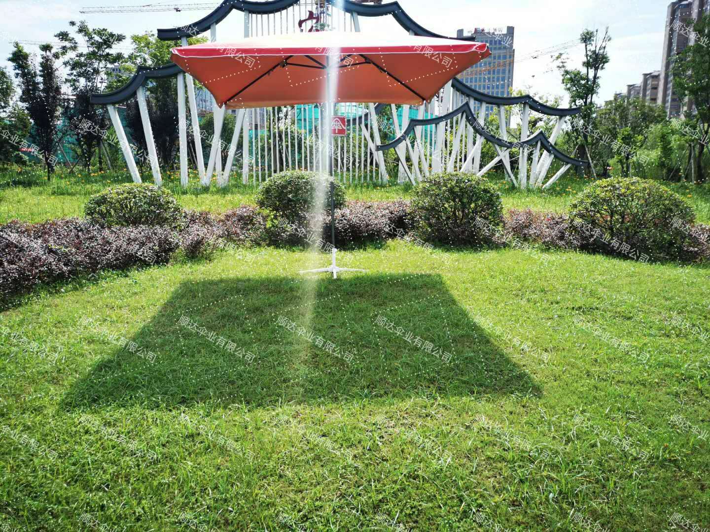 Factory direct sales of outdoor sunshades, street umbrellas, square sun umbrellas, large square umbrellas, and 3-meter street umbrellas Item Picture