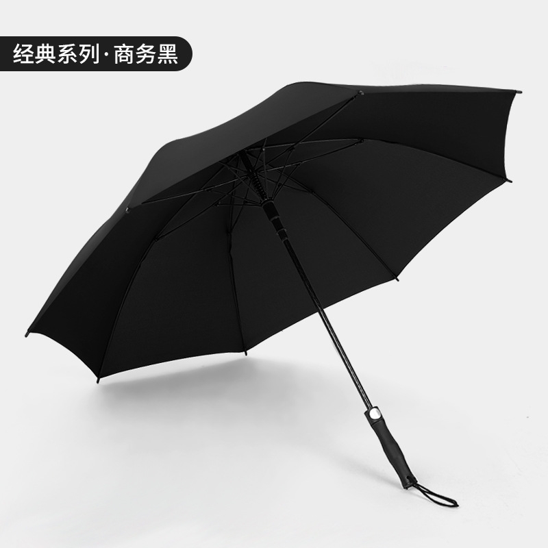 Factory direct sales of large long-handled umbrellas in stock, golf style, men's and women's advertising, customized gift orders, logo printing available detail image 9