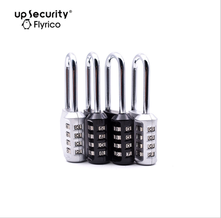 Large-sized long-beam container trailer gym combination lock detail image 4