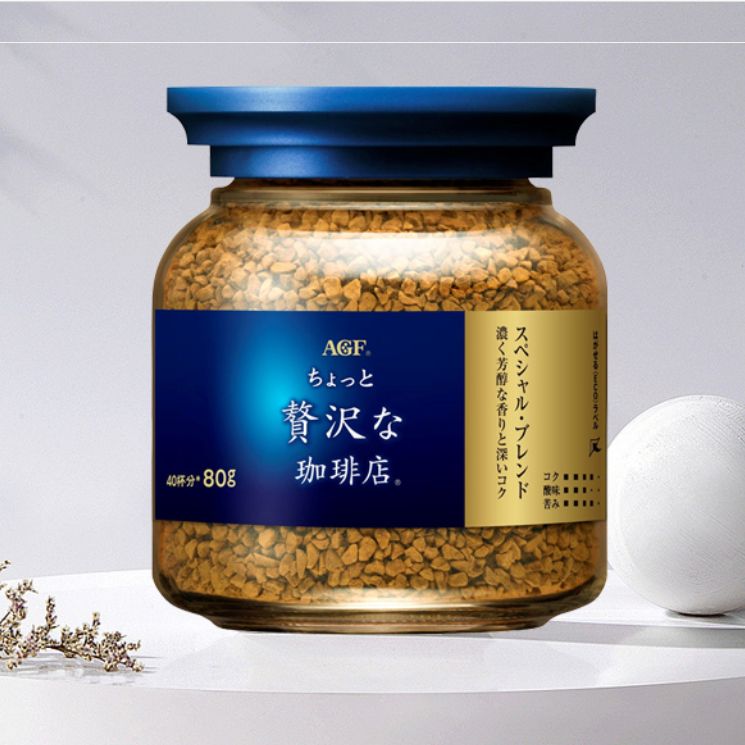  AGF奢华咖啡店 特浓混合风味瓶装80g