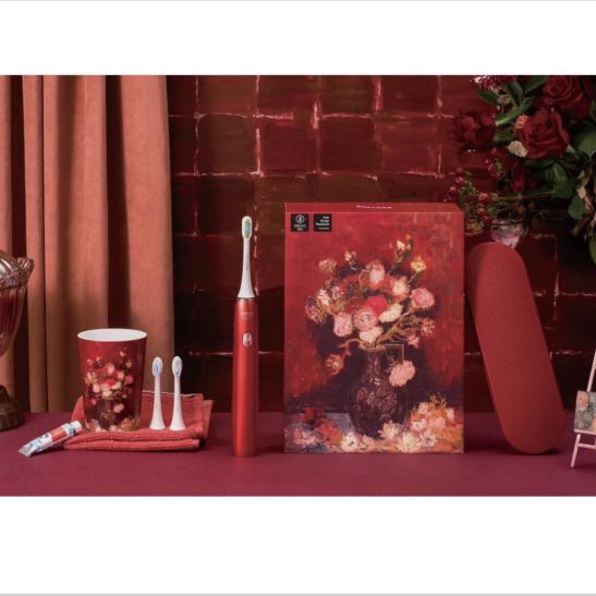 浙里 素士声波电动牙刷X3U·梵高联名款细节图