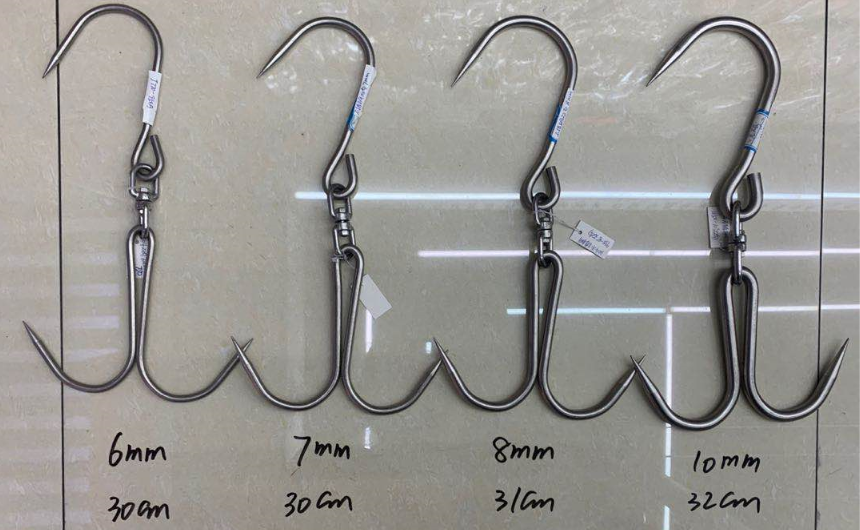 304 Stainless Steel Meat Hook Single Hook Double Hook full figure