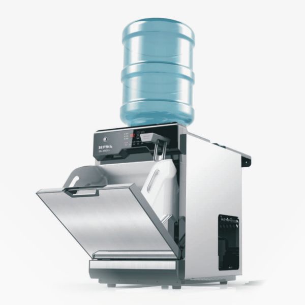 25KG commercial ice maker Small household ice maker with bottled water ice maker from milk tea shop thumbnail