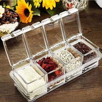 4 combination PS high penetration seasoning jar box set